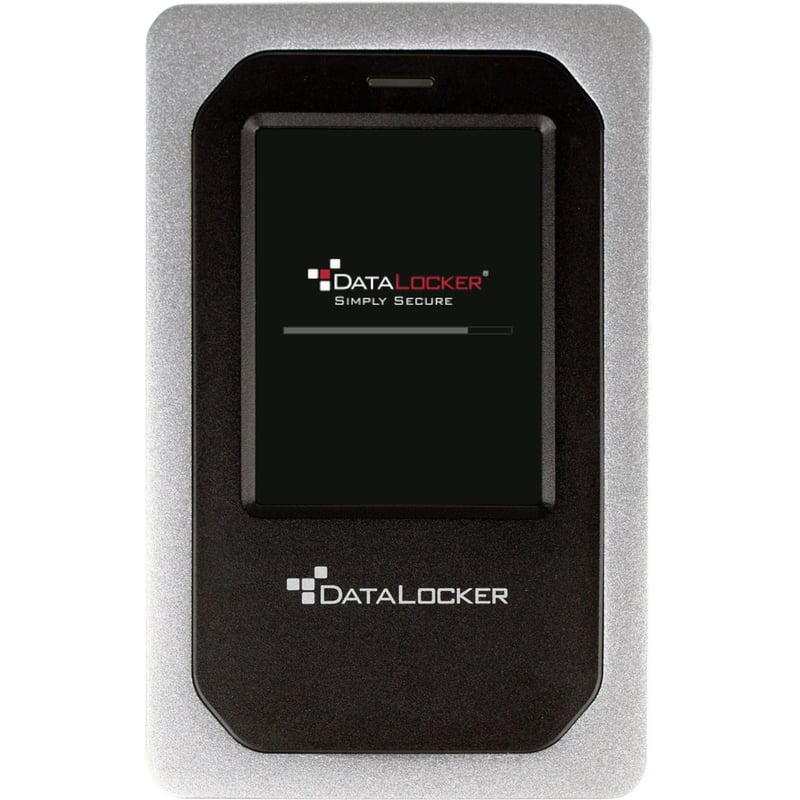 DataLocker DL4 FE 2 TB Portable Hard Drive - External - TAA Compliant - Thumbnail 1