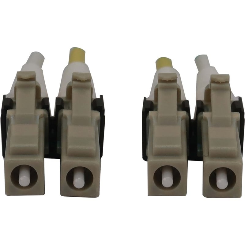 Eaton Tripp Lite Series 400G Multimode 50/125 OM3 Switchable Fiber Optic Cable (Duplex LC-PC M/M), LSZH, Aqua, 5 m (16.4 ft.) - Thumbnail 3