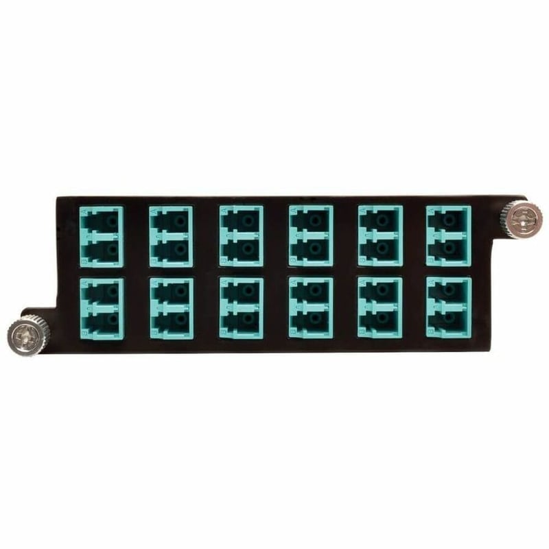 Tripp Lite by Eaton 100Gb/120Gb to10Gb Breakout Cassette 24-Fiber OM4 MTP/MPO ( Male with Pins ) to ( x12 ) LC Duplex - Thumbnail 2