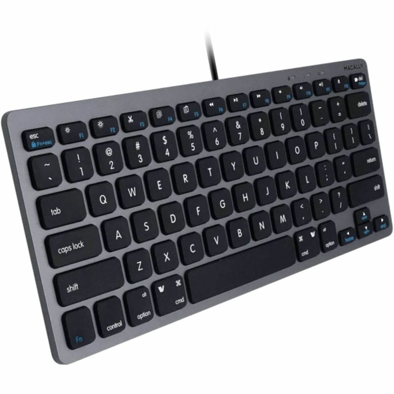 USB-C COMPACT MAC KEYBOARD SPACE GRAY SLIM TYPE-C - Thumbnail 1