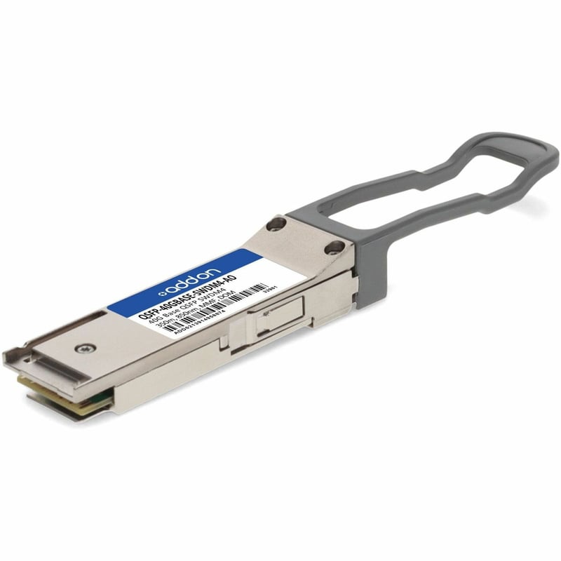 ADDON MSA AND TAA COMPLIANT 40GBASE-SWDM4 QSFP TRANSCEIVER (MMF, 850NM, 350M, LC - Thumbnail 1
