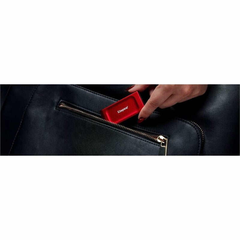 1TB XS1000 RED EXTERNAL USB 3.2 GEN 2 PORTABLE SOLID STATE DRIVE - Thumbnail 5