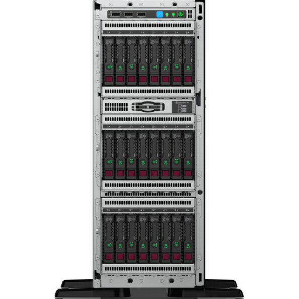 HPE PROLIANT ML350 GEN10 BASE MODEL 1X 2ND GEN INTEL XEON SILVER - Thumbnail 4