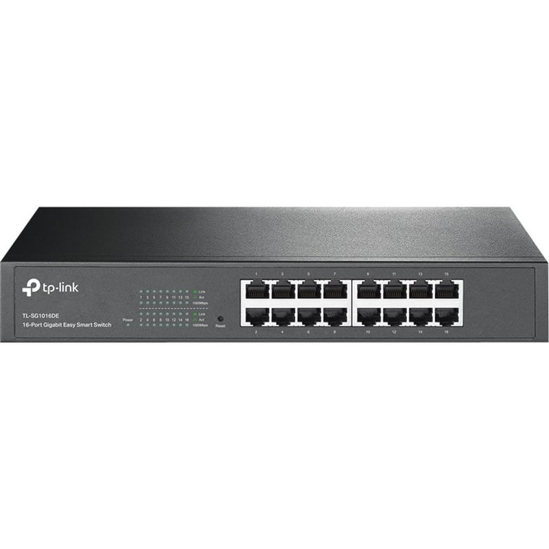 TP-LINK TL-SG1016DE - 16-Port Gigabit Easy Smart Switch - Thumbnail 1