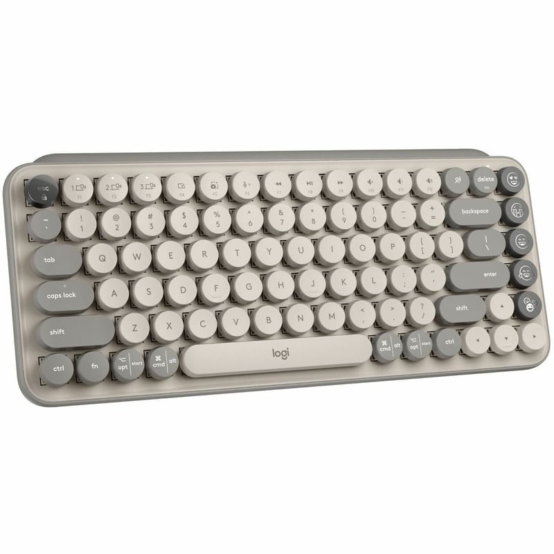 Logitech Pop Keys - Mist - Thumbnail 1