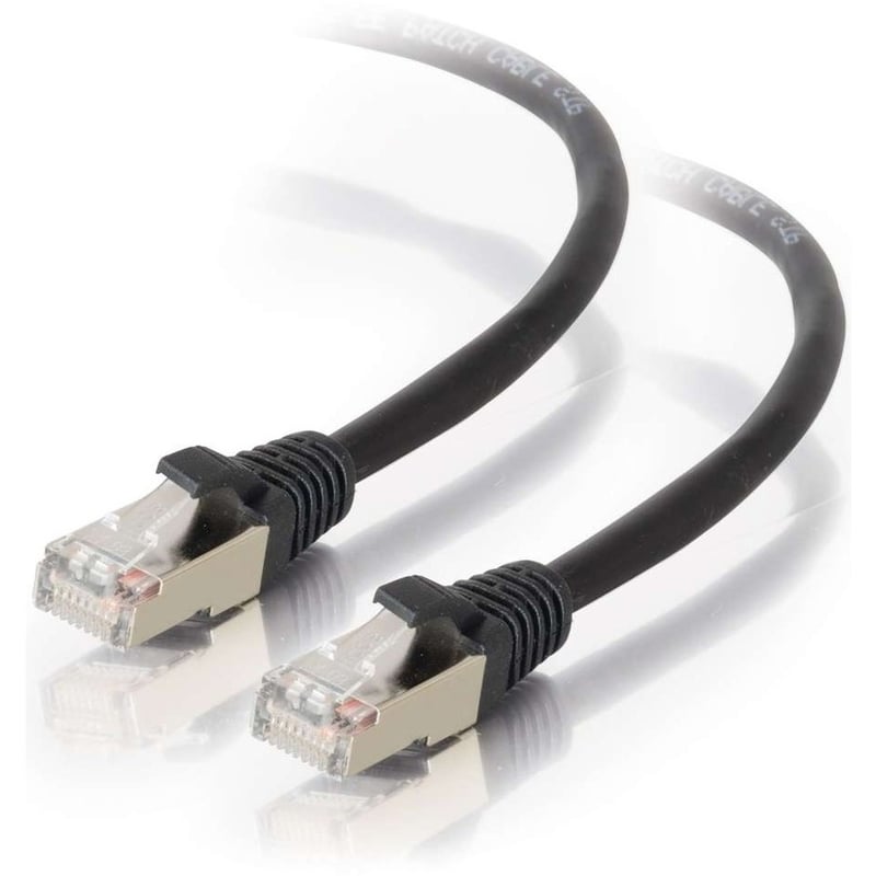 150FT CAT5E MOLDED STP CABLE-BLK - Thumbnail 4