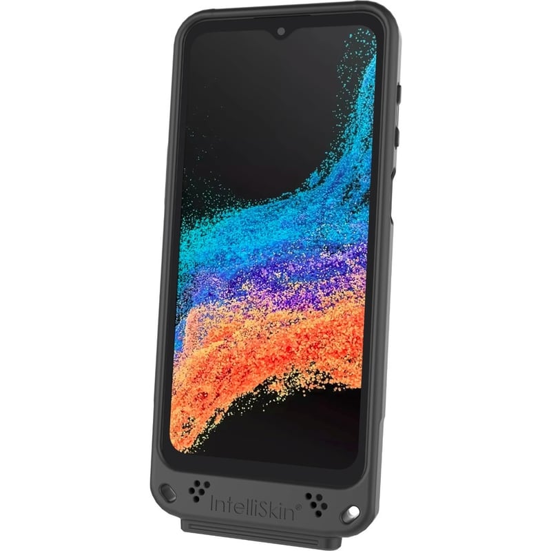 RAM Mounts IntelliSkin Carrying Case Samsung Galaxy XCover6 Pro Smartphone, Stylus - Black - Thumbnail 4
