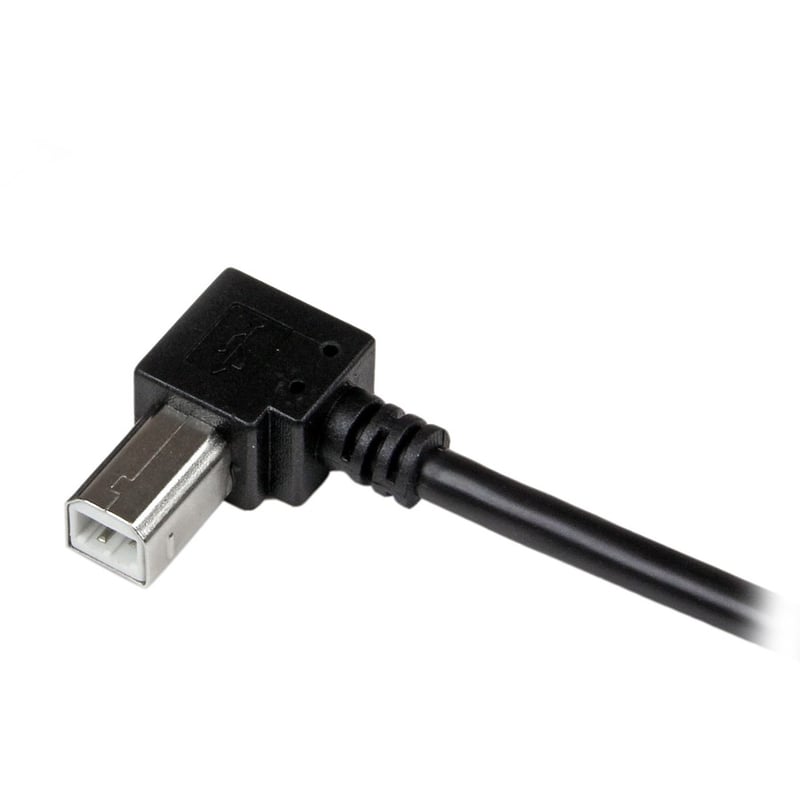 StarTech.com 2m USB 2.0 A to Right Angle B Cable - M/M - Thumbnail 4