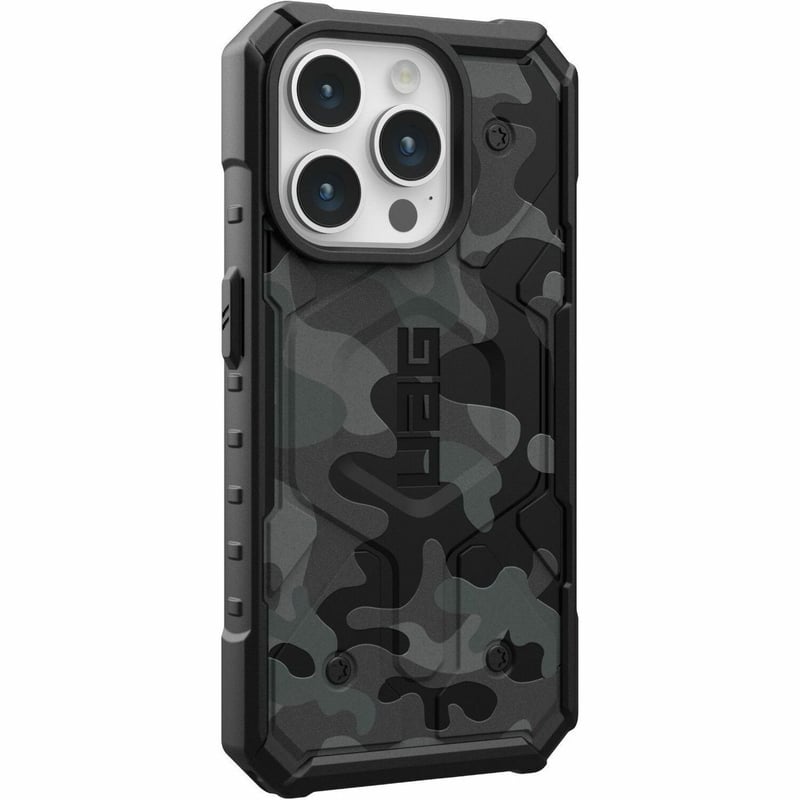 Urban Armor Gear Pathfinder SE iPhone 15 Pro Case - Midnight Camo - Thumbnail 1