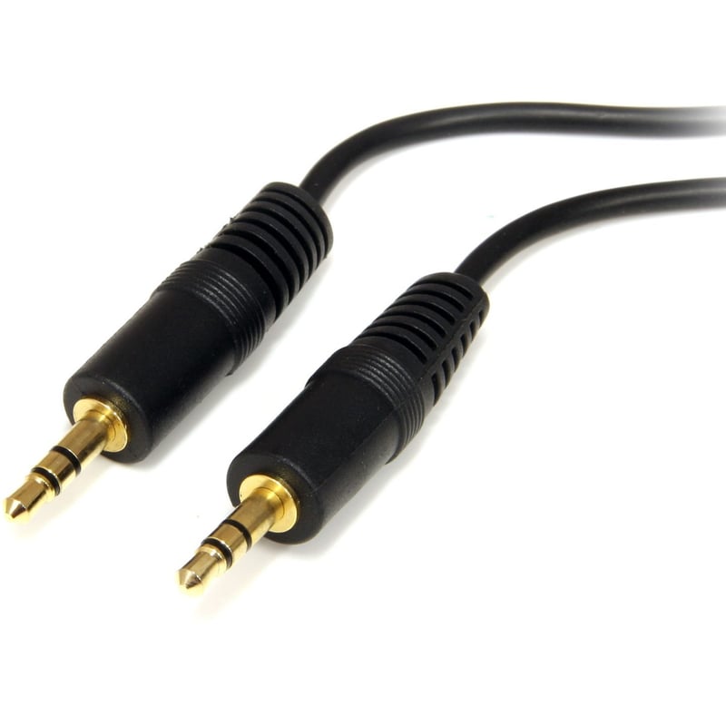 StarTech.com 6 ft 3.5mm Stereo Audio Cable - M/M - Audio cable - mini-phone stereo 3.5 mm (M) - mini-phone stereo 3.5 mm (M) - 1.8 m - Thumbnail 1