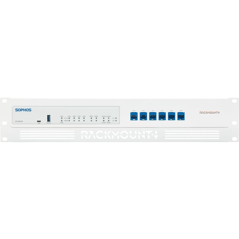 RACKMOUNT.IT Rack Mount for Network Equipment, Firewall - Signal White - Thumbnail 2