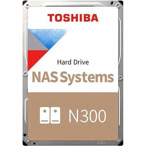 TOSHIBA 12TB N300 7200 RPM SATA III 3.5 INTERNAL NAS HDD - Thumbnail 1