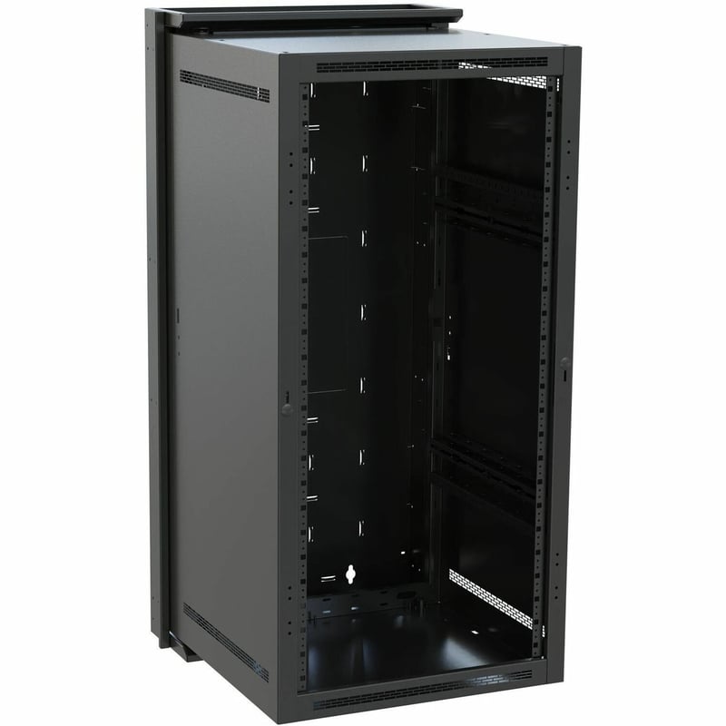 Middle Atlantic DWR 24RU Pivoting Wall Mounted Rack - 26in Depth Wall Mounted Cabinet - TAA Compliant - Thumbnail 1