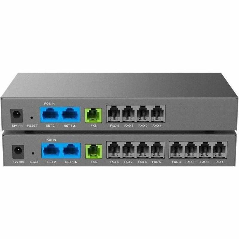 4 FXO 1 FXS 2 GIGE POE NAT ROUTER - Thumbnail 2