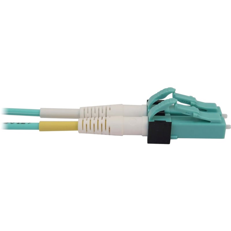 Eaton Tripp Lite Series 40/100G Multimode 50/125 OM4 Fiber Optic Cable (12F MTP/MPO-PC to 4x Duplex LC/PC F/M), LSZH, Magenta, 2 m (6.6 ft.) - Thumbnail 5