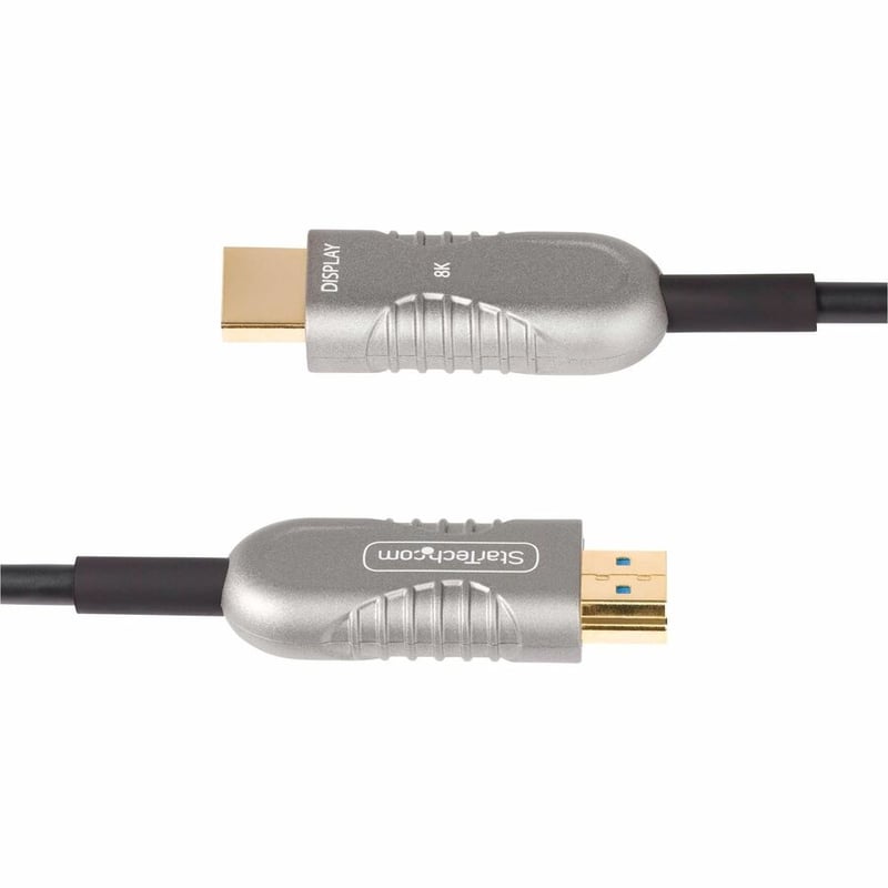 StarTech.com 50ft (15.2m) HDMI 2.1 Hybrid Active Optical Cable (AOC), CMP, Plenum Rated, 8K Ultra High Speed HDMI 2.1/2.0 Cable, 48Gbps - Thumbnail 3