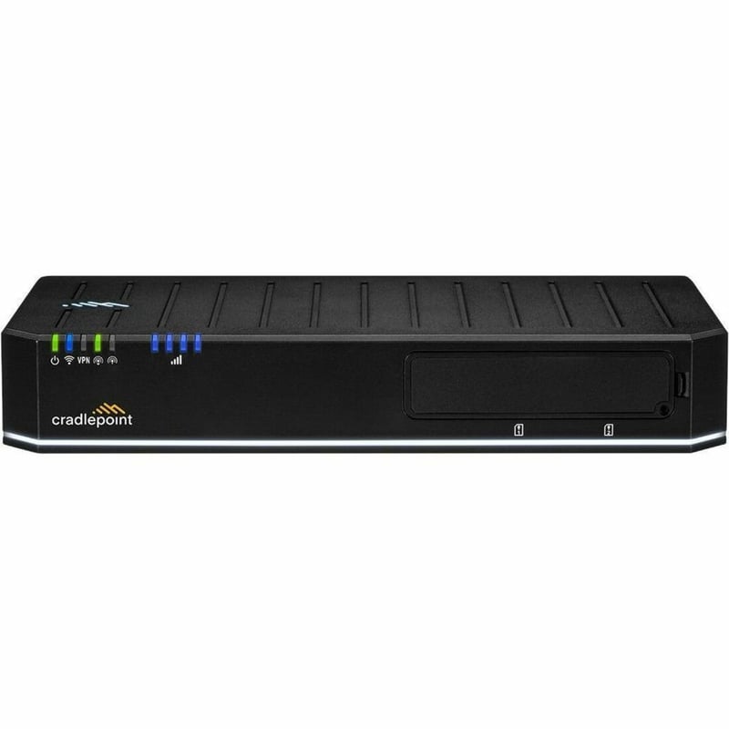 CradlePoint E300-5GB Wi-Fi 6 IEEE 802.11 a/b/g/n/ac/ax 2 SIM Ethernet, Cellular Modem/Wireless Router - Thumbnail 1