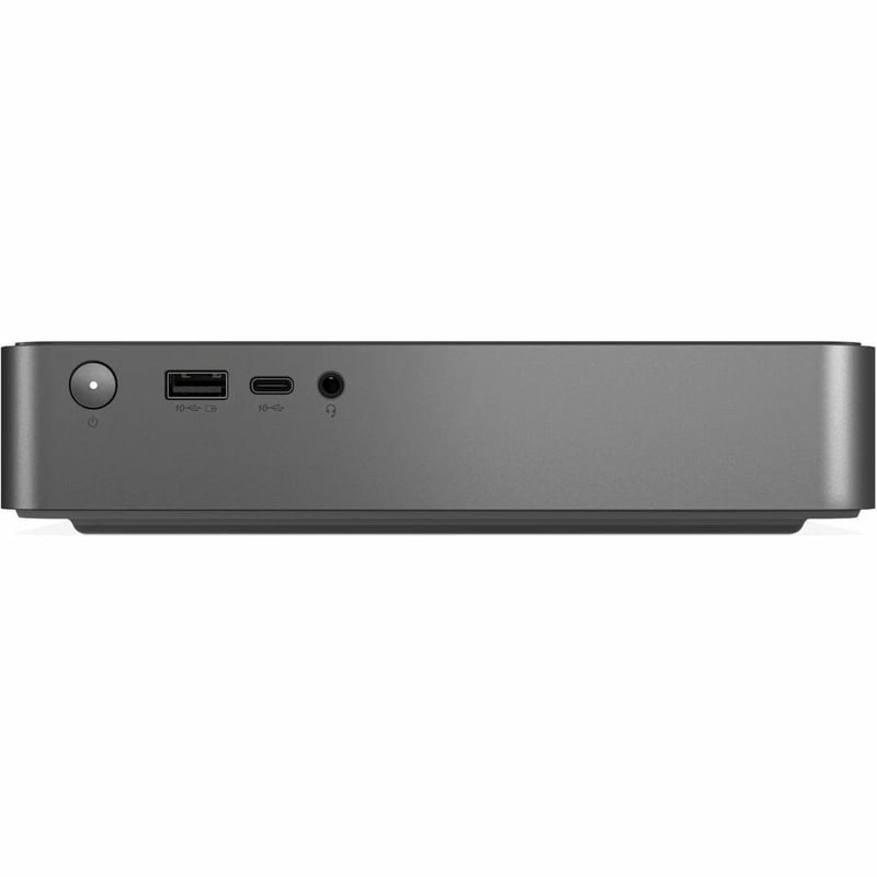 Lenovo IdeaCentre Mini 01IRH10R 91B20000UT Desktop Computer - Intel Core 7 2nd Gen 240H - 16 GB - 512 GB PCI Express NVMe 4.0 x4 SSD - Tiny - Luna Gray - Thumbnail 3