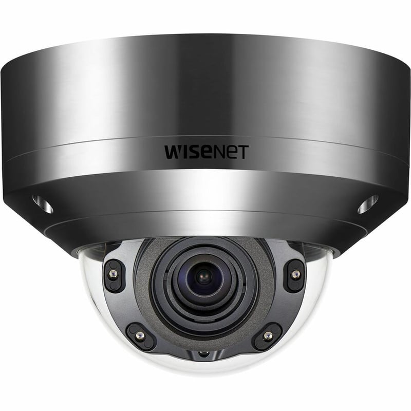 Wisenet XNV-8080RSA 5 Megapixel Outdoor Network Camera - Color - Dome - Silver - TAA Compliant - Thumbnail 2