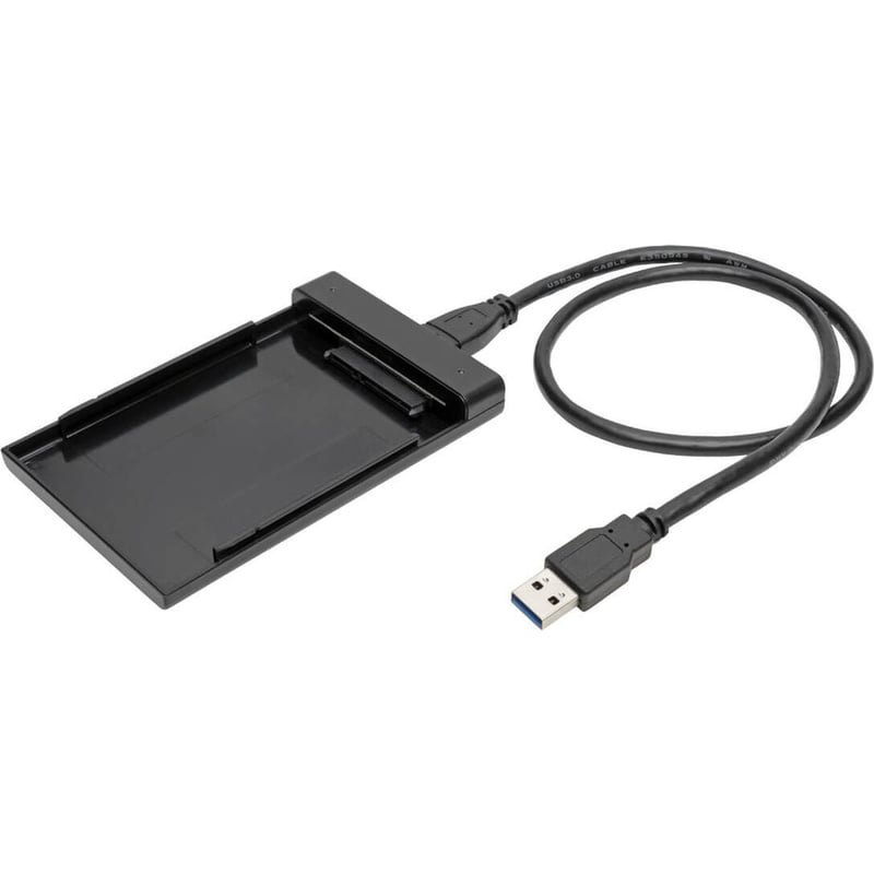 Eaton Tripp Lite Series USB 3.0 SuperSpeed External 2.5 in. SATA Hard Drive Enclosure with Built-In Cable and UASP Support - Thumbnail 2