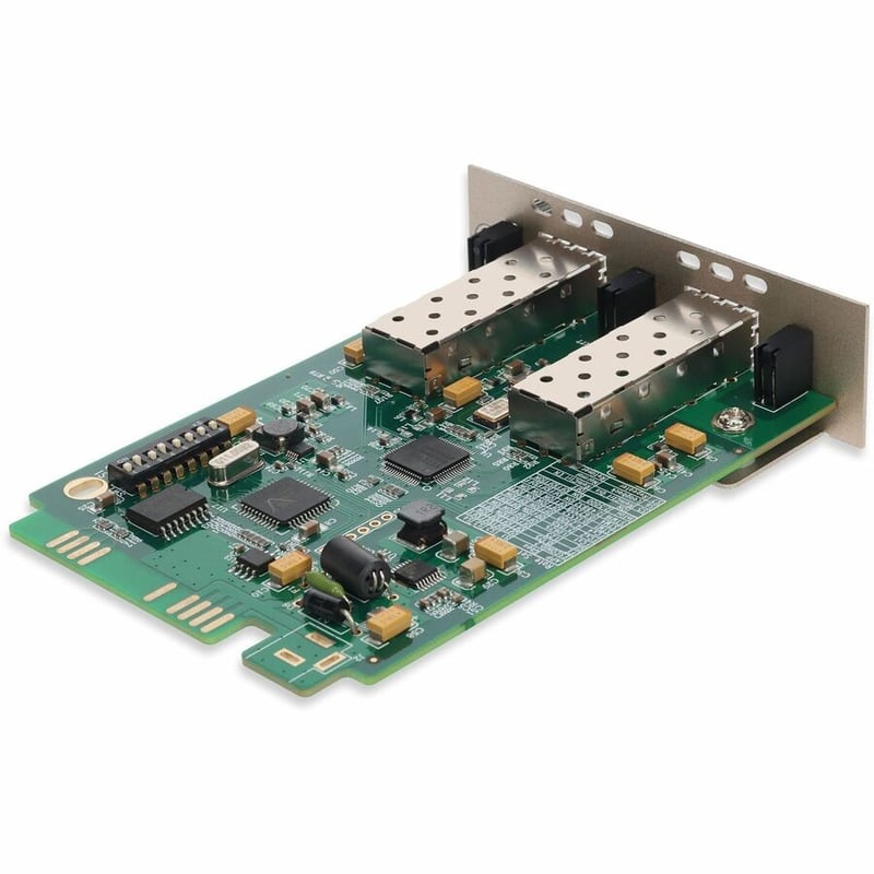 AddOn 125M to 4.25G OEO Converter with 2 open SFP slots Media Converter Standalone Kit - Thumbnail 2