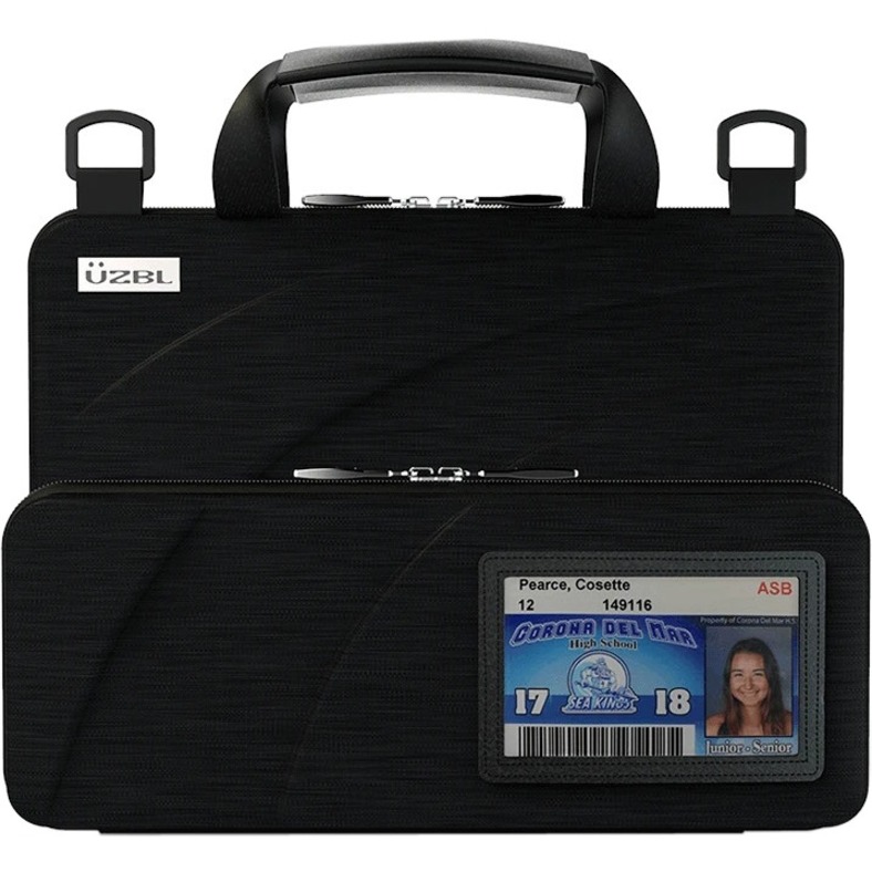 11.6" Always-on EVA Chromebook Case w/ Pouch & Shoulder Strap - Thumbnail 5