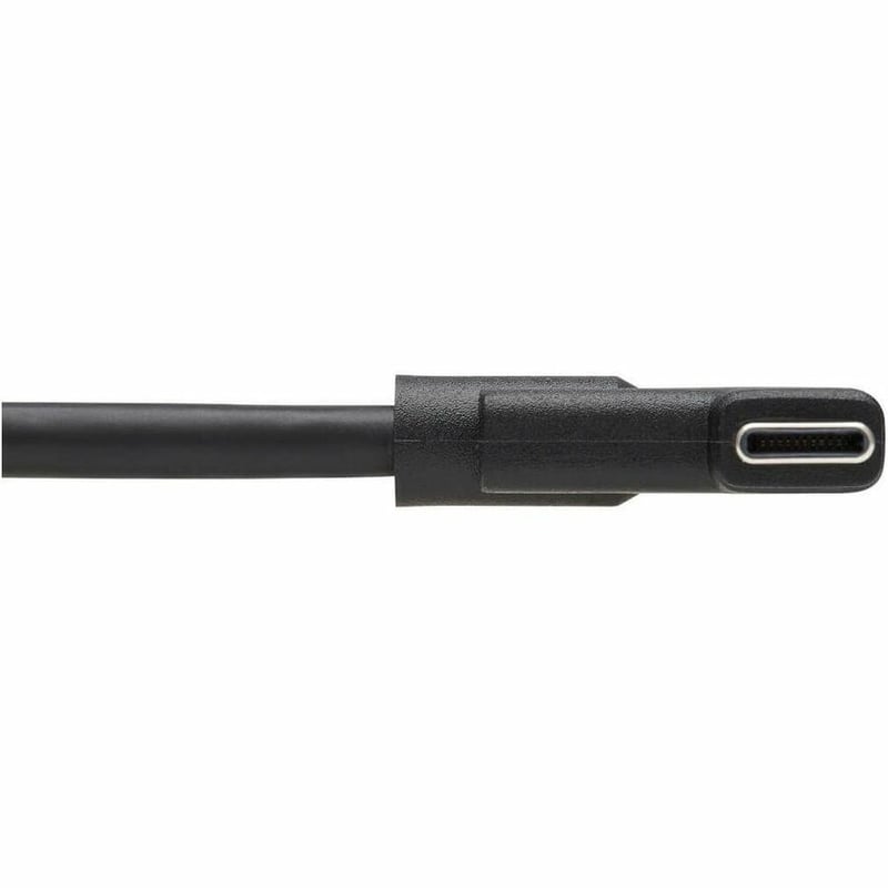 Tripp Lite by Eaton USB-C Cable (M/M) - USB 3.2 Gen 1 (5 Gbps) Thunderbolt 3 Compatible Right-Angle Plug 1 m (3.3 ft.) - Thumbnail 4