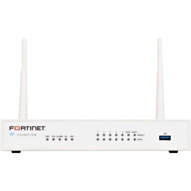 Fortinet FortiWifi FWF-51E Network Security/Firewall Appliance - Thumbnail 1