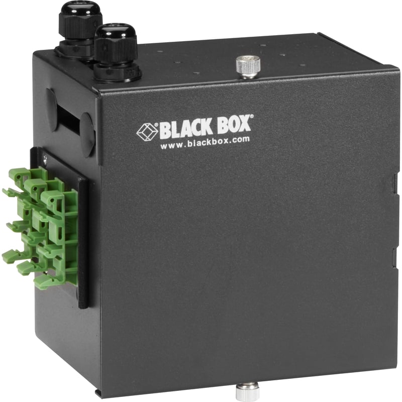 Black Box JPM39 Series DIN Rail Mini Fiber Enclosure - Thumbnail 1