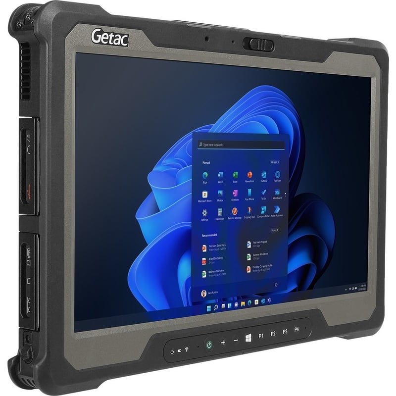 Getac A140 Rugged Tablet - 14" Full HD - 16 GB - Windows 11 Pro 64-bit - Black