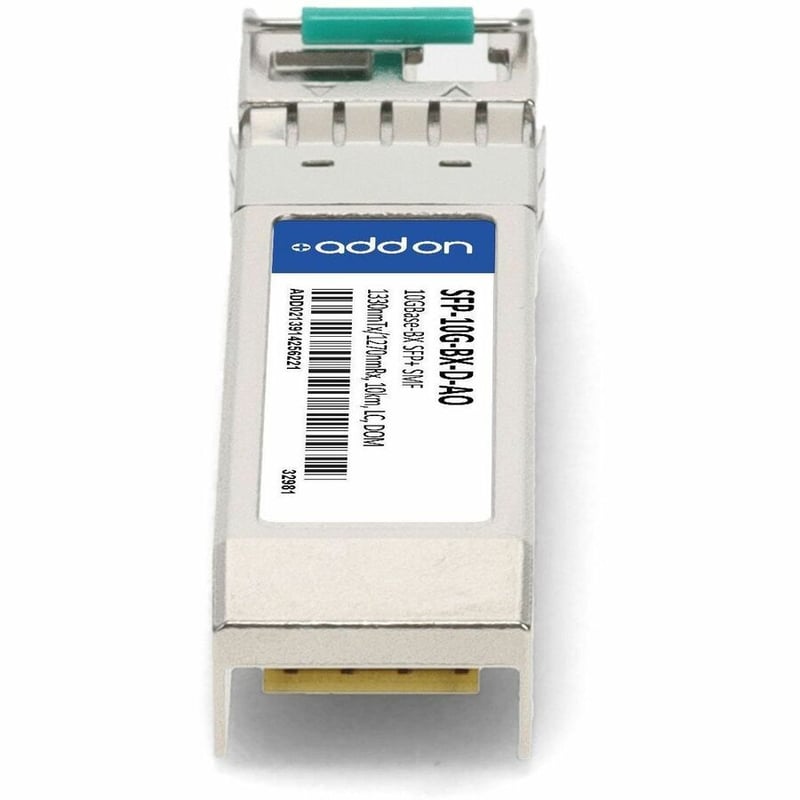 AddOn Cisco SFP-10G-BX-D Compatible TAA Compliant 10GBase-BX SFP+ Transceiver (SMF, 1330nmTx/1270nmRx, 20km, LC, DOM) - Thumbnail 4