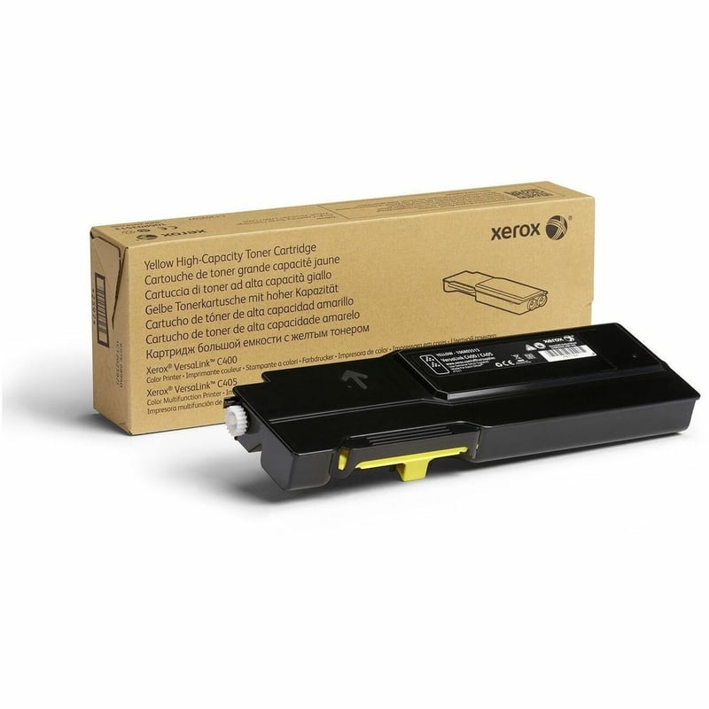 Xerox Original High Yield Laser Toner Cartridge - Yellow - 1 Each - Thumbnail 1