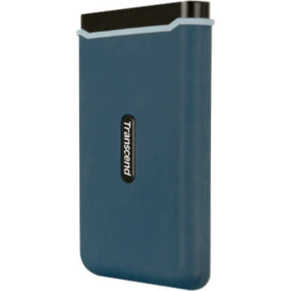 Transcend ESD350C 240 GB Portable Solid State Drive - External - PCI Express - Navy Blue - Thumbnail 5