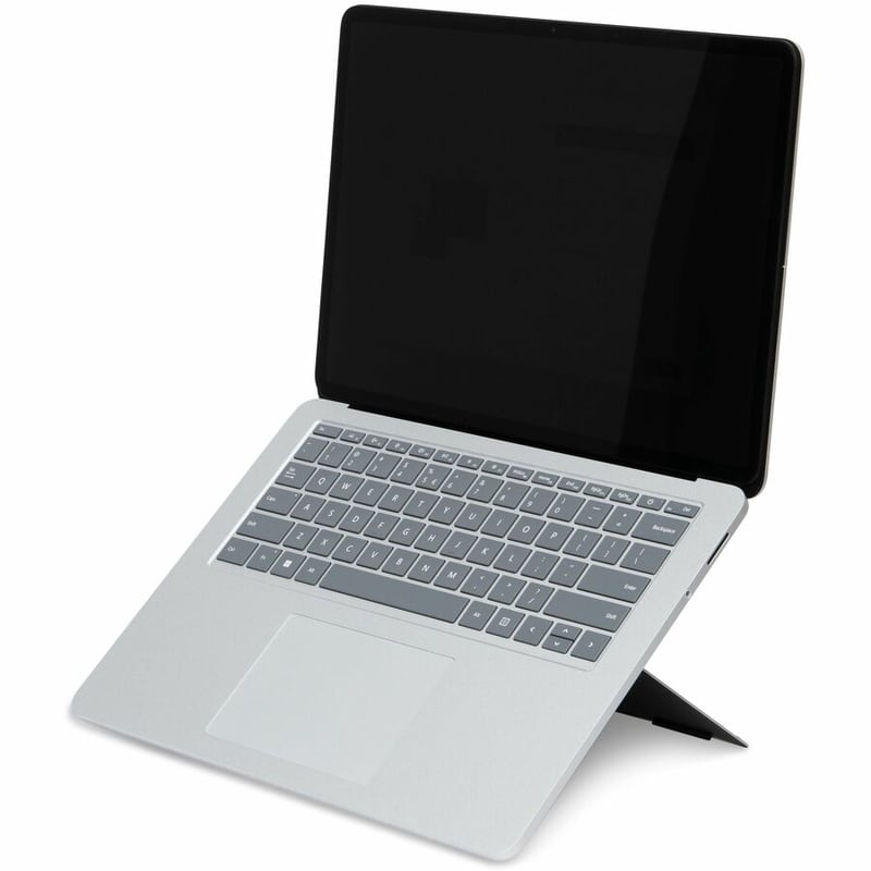 R-GO ERGONOMIC LAPTOP STAND, RISER, ATTACHABLE, ADJUSTABLE, BLACK, TAA COMPLIANT - Thumbnail 4