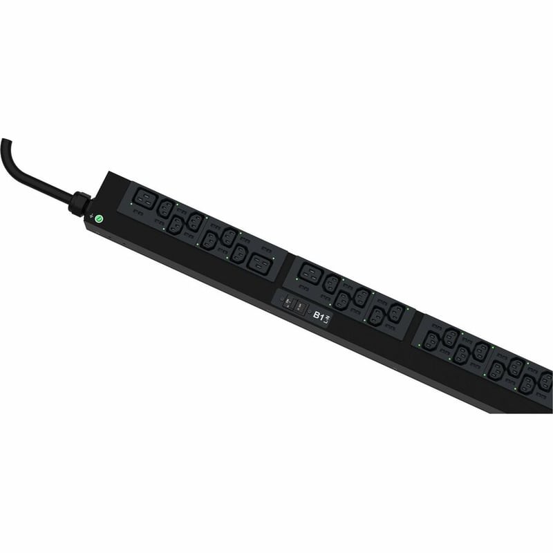 BASIC PDU 415V 30 AMP (48)C1 600MM X 42RU WHITE - Thumbnail 2