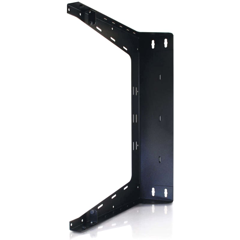 C2G APW 12u x 18in Swing Out Wallmount Rack - Black - Thumbnail 3