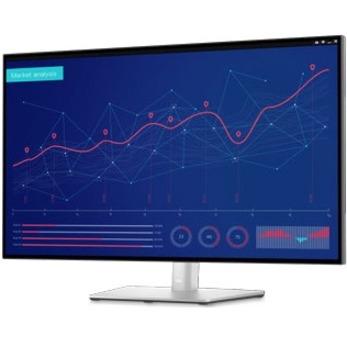 Dell UltraSharp U2723QE 27" Class 4K UHD LCD Monitor - 16:9 - Black, Silver