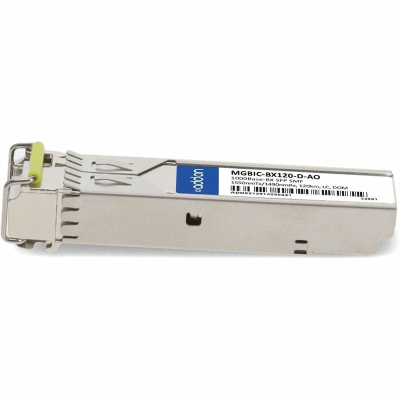 ADDON ENTERASYS MGBIC-BX120-D COMPATIBLE TAA COMPLIANT 1000BASE-BX SFP TRANSCEIV - Thumbnail 2