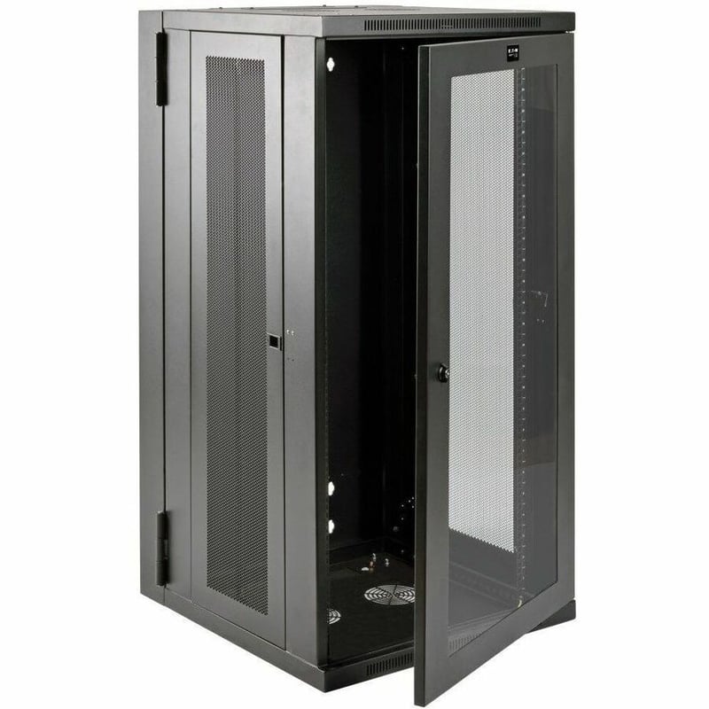 Tripp Lite by Eaton SmartRack 26U UPS-Depth Wall-Mount Half-Height Rack Enclosure Clear Acrylic Window Hinged Back - Thumbnail 2
