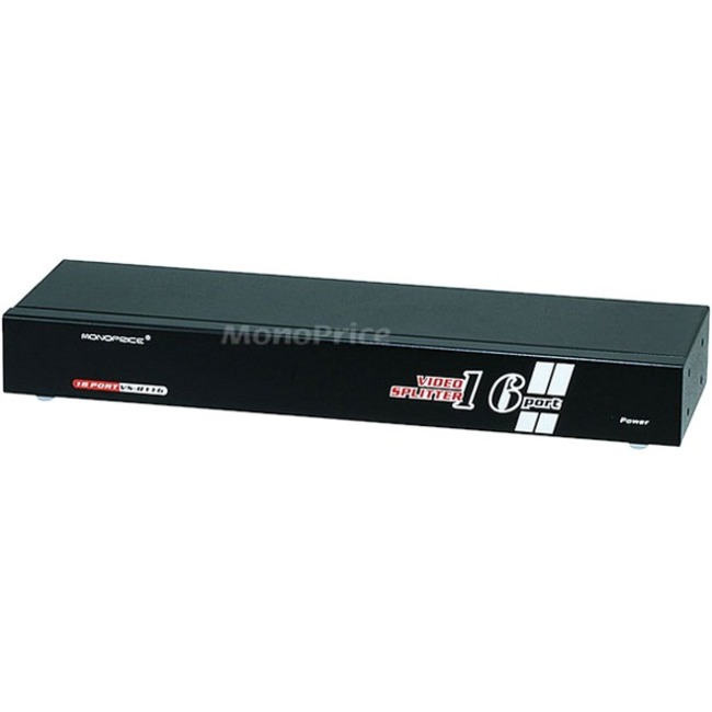 Monoprice 16 Way Active/Powered VGA / SVGA Splitter - 250MHz - Thumbnail 1