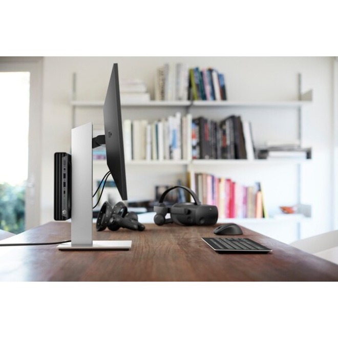 HP EliteDesk 805 G6 Desktop Computer - AMD Ryzen 5 PRO 4650GE Hexa-core (6 Core) 3.50 GHz - 16 GB RAM DDR4 SDRAM - 256 GB SSD - Desktop Mini - Thumbnail 3