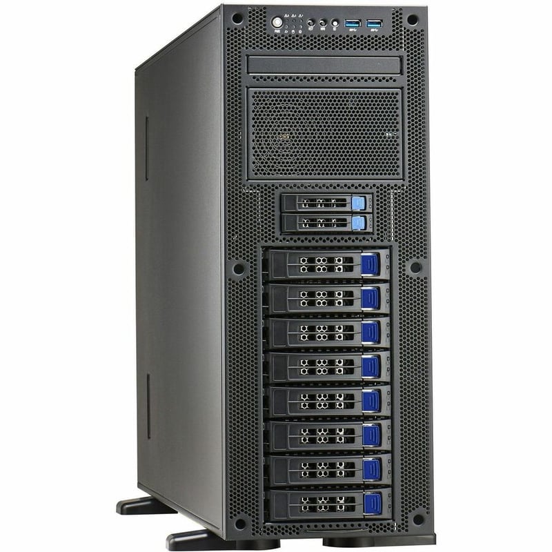 Mitac Thunder HX FT65TB5642 Barebone System - 4U Tower - Socket LGA-4189 - 1 x Processor Support - Thumbnail 2