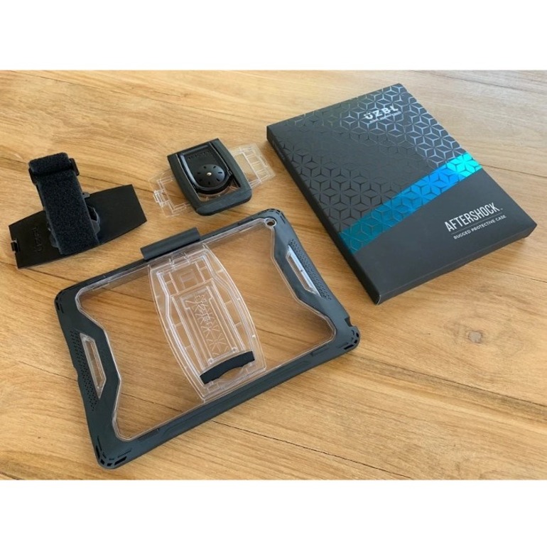 AfterShock Case for iPad 7th / 8th / 9th Gen 10.2 w/ Kickstand & Screen Protector, Black - Thumbnail 5