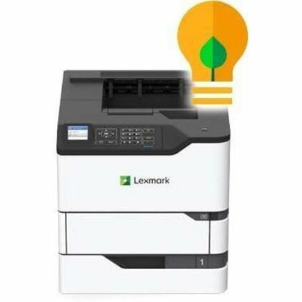 Lexmark MS820 MS821n Desktop Wired Laser Printer - Monochrome - Thumbnail 3