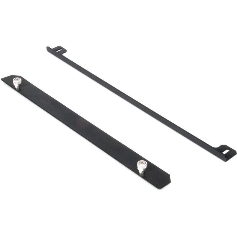 Rack Solutions 1U 115 Tool-less Sliding Equipment Shelf 27in Depth (Black) - Thumbnail 1