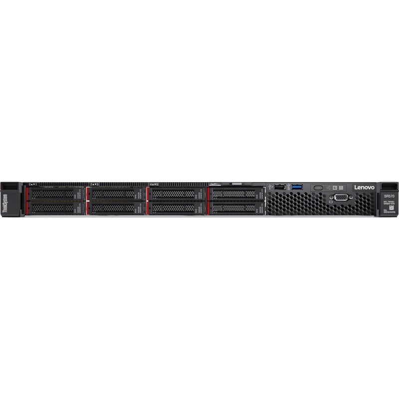 Lenovo ThinkSystem SR570 7Y03A06ENA 1U Rack Server - Xeon Silver 4210 2.20 GHz - 16 GB RAM - Serial ATA/600 Controller - Thumbnail 5