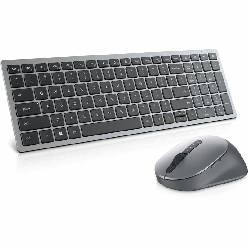 Dell Multi-Device Wireless Keyboard and Mouse Combo - KM7120W - Thumbnail 1
