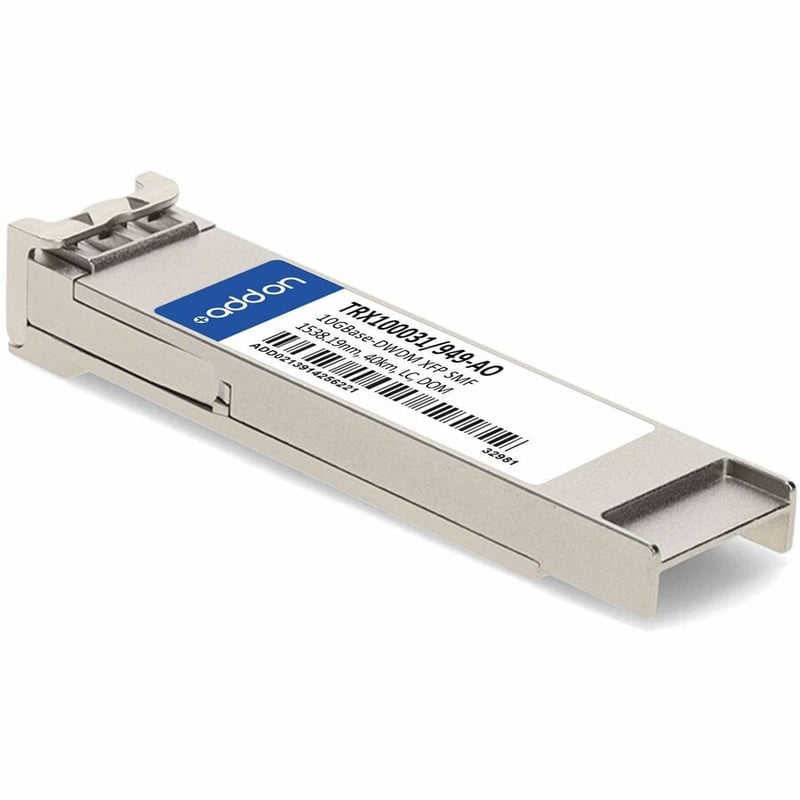 AddOn Infinera® TRX100031/949 Compatible TAA 10GBase-DWDM XFP Transceiver 100GHz (SMF, 1538.19nm, 40km, LC, DOM) - Thumbnail 3