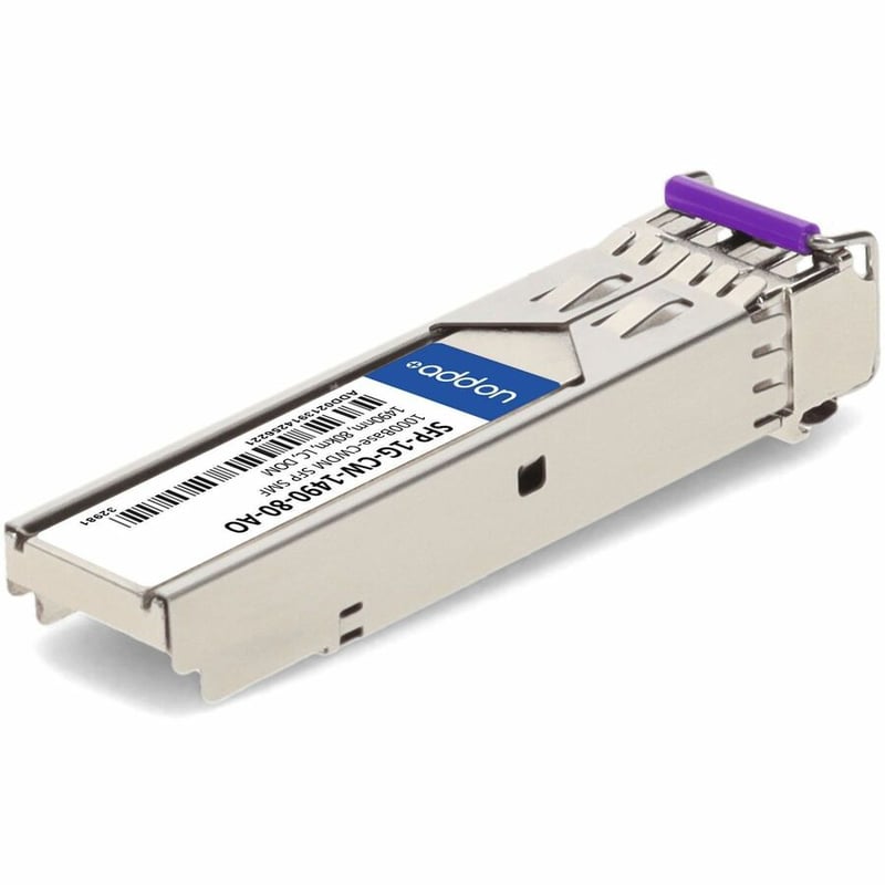 AddOn Arista Networks® SFP-1G-CW-1490-80 Compatible TAA 1000Base-CWDM SFP Transceiver (SMF, 1490nm, 80km, LC, DOM) - Thumbnail 5
