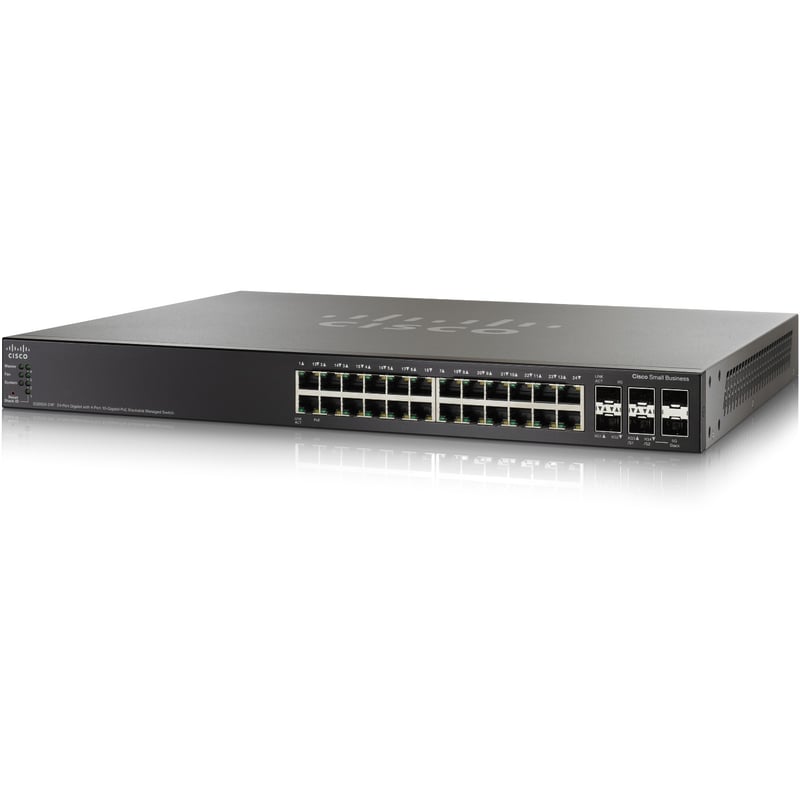 Cisco SG500X-24P Layer 3 Switch - Thumbnail 1